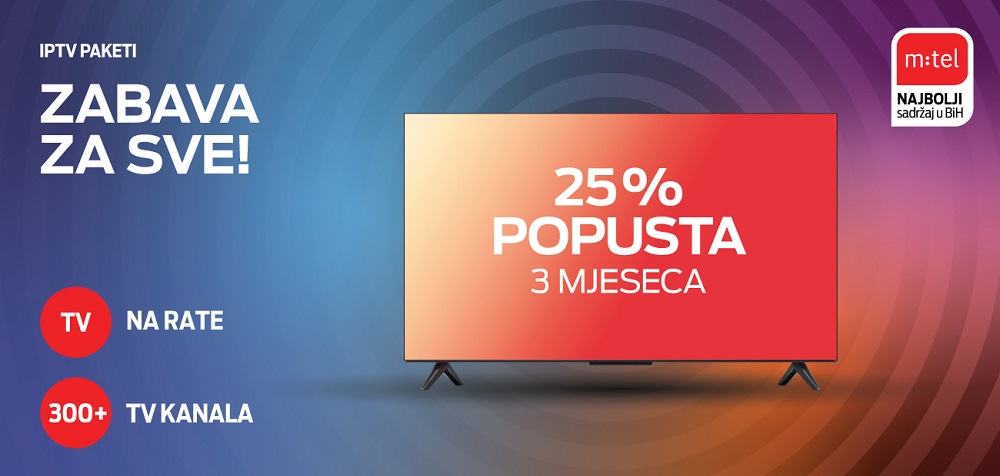 m:tel IPTV, Tesla, Samsung, TCL, oktobar 2023
