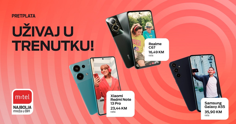 mtel, Realme C67, Xiaomi Redmi Note 13 Pro, Samsung Galaxy A55