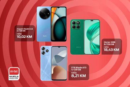 m:tel, Xiaomi Redmi A3, ZTE Blade A73, Honor X8B, pretplata, mobilni internet