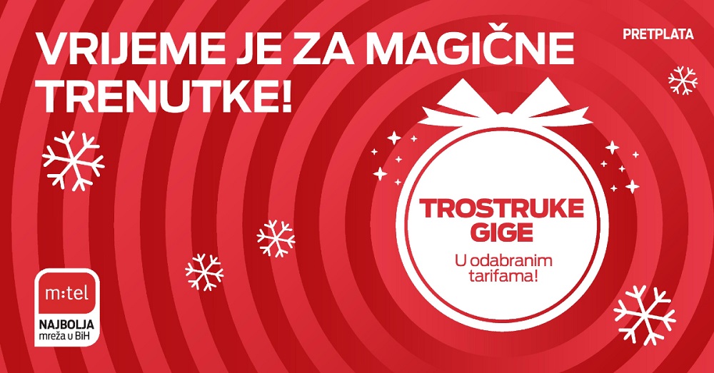 m:tel, Pretplata, mobilni internet, dvostruke gige, trostruke gige, nagradna igra