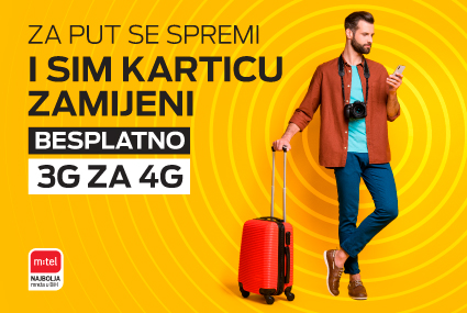 mtel, besplatna zamjena 3G SIM kartica, 4G SIM