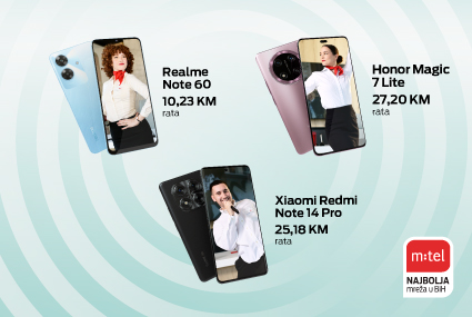 mtel, Pretplata, dupli net, Realme Note 60, Xiaomi Redmi Note 14 Pro, Honor Magic7 Lite