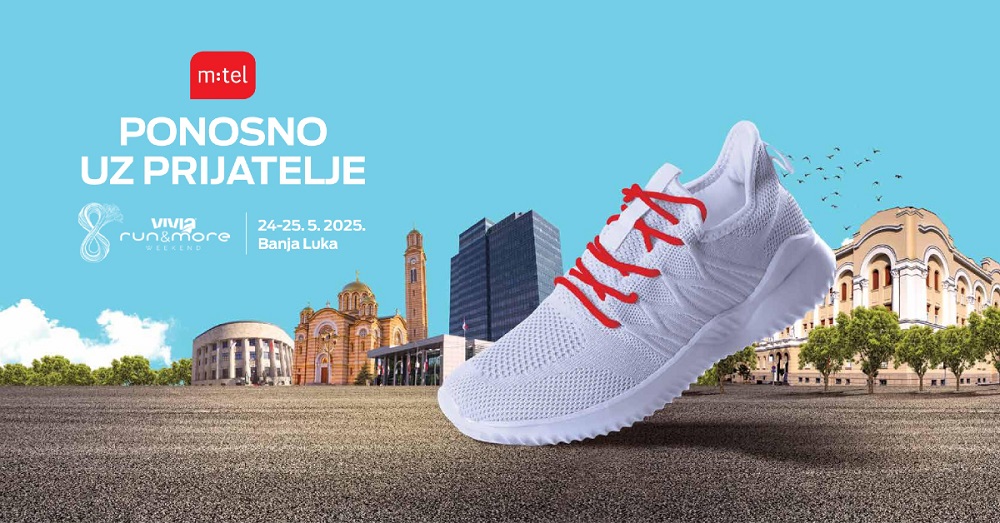 mtel, Run & More, banjalučki polumaraton