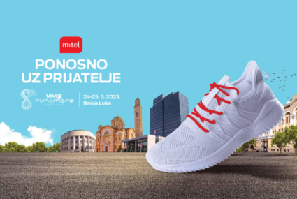 mtel, Run & More, banjalučki polumaraton