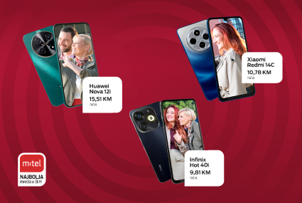 mtel, Xiaomi Redmi 14C, Infinix Hot 40i, Huawei Nova 12i, nagradna igra