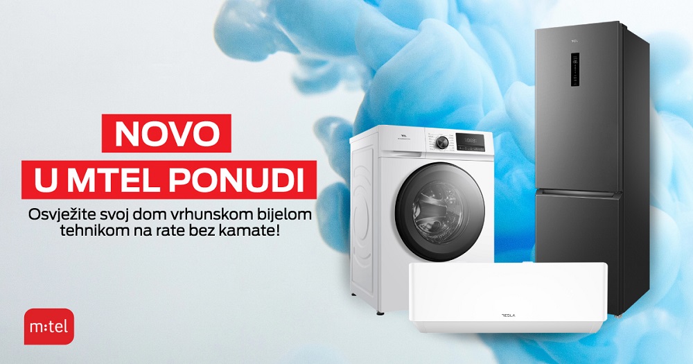m:tel, bijela tehnika na rate