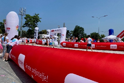 m:tel, Sportske igre mladih, Svečano otvaranje u Banjaluci