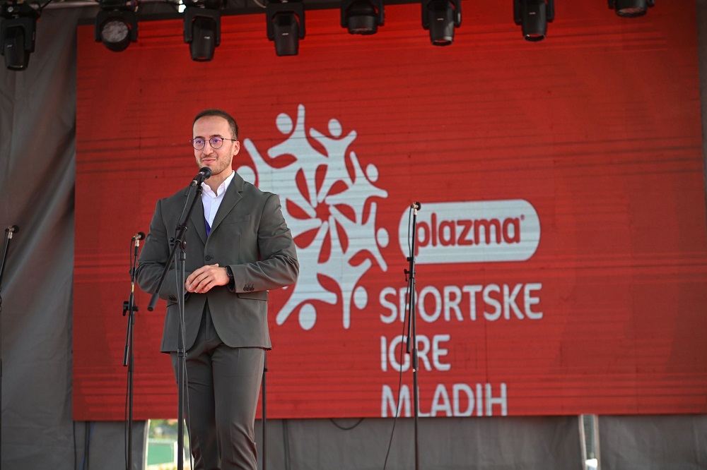 m:tel, Sportske igre mladih, Svečano otvaranje u Banjaluci