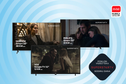m:tel, m:tel TV paketi, Superstar videoteka, Hisense, Philips, Vox, televizori na rate