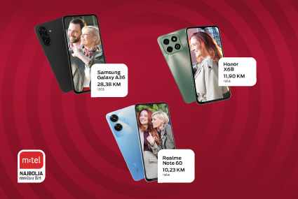 m:tel, Samsung Galaxy A36, Honor X6B, Realme Note 60, pretplata, mobilni internet
