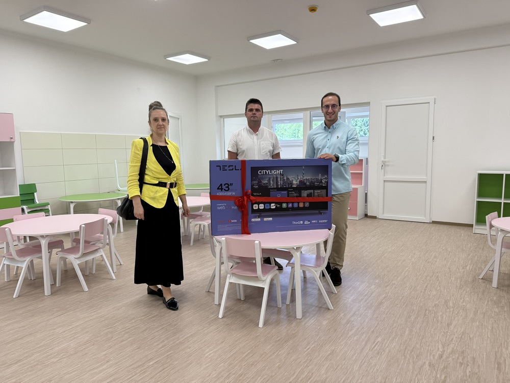 m:tel, vrtić, Mrkonjić Grad, donacija, TV